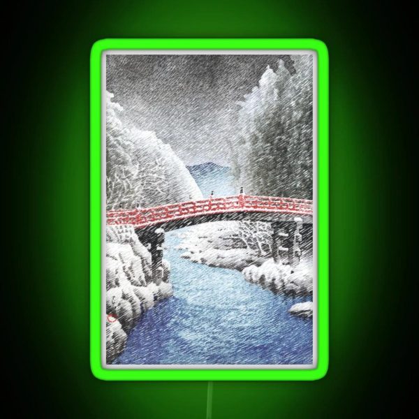 The Sacred Bridge At Nikko RGB Neon Sign