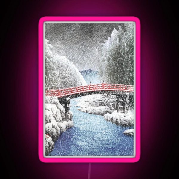 The Sacred Bridge At Nikko RGB Neon Sign