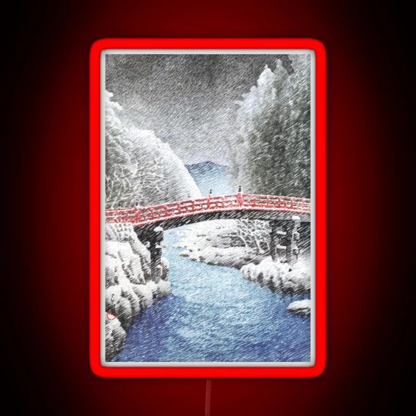 The Sacred Bridge At Nikko RGB Neon Sign