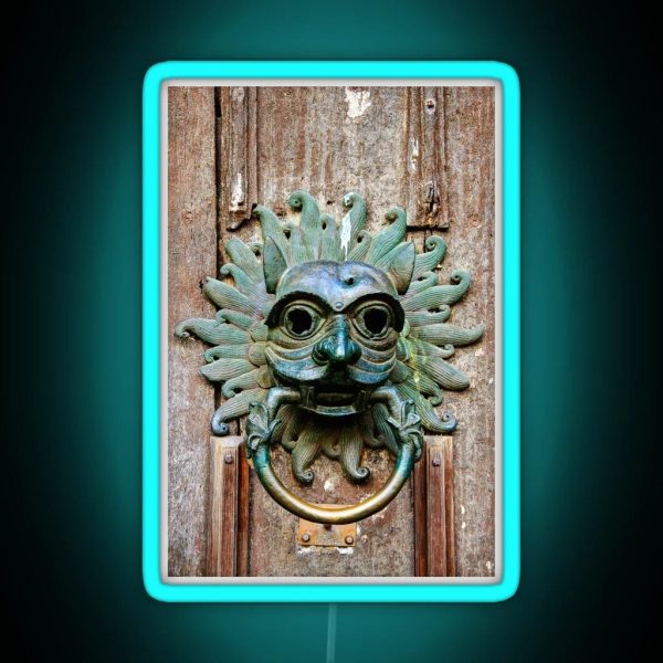 The Sanctuary Knocker Durham Cathedral England RGB Neon Sign