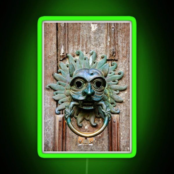 The Sanctuary Knocker Durham Cathedral England RGB Neon Sign