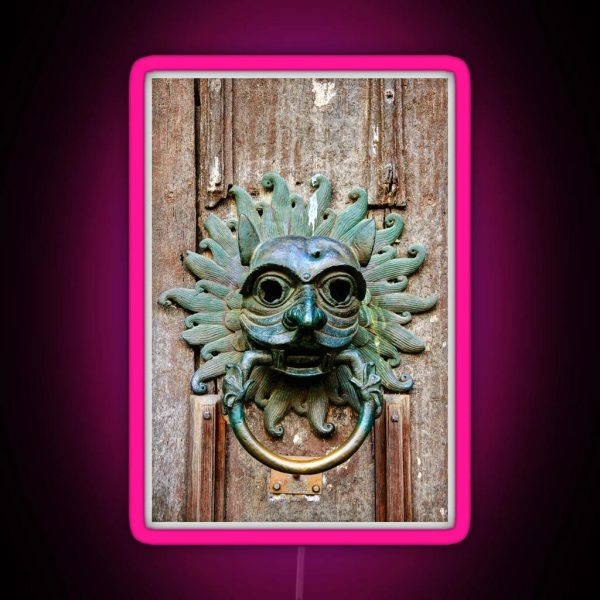 The Sanctuary Knocker Durham Cathedral England RGB Neon Sign