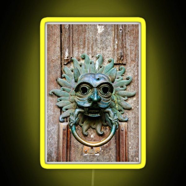 The Sanctuary Knocker Durham Cathedral England RGB Neon Sign