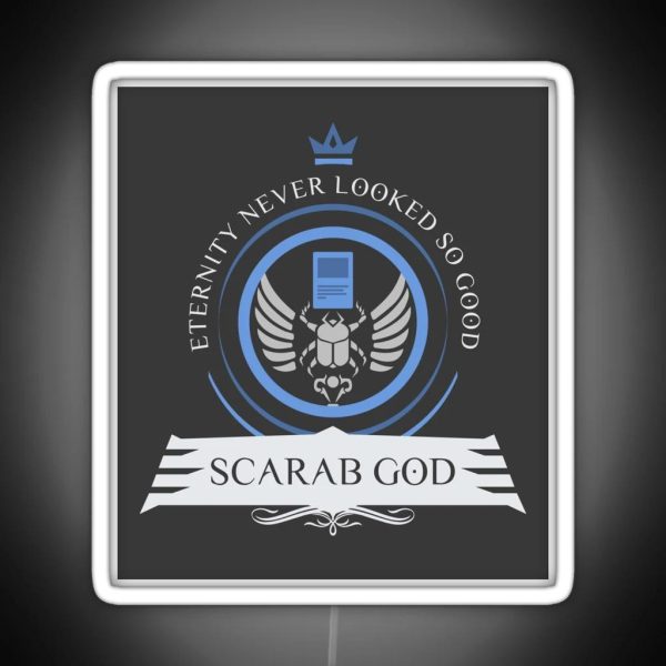 The Scarab God RGB Neon Sign