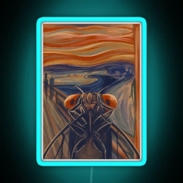 THE SCREAM RGB Neon Sign