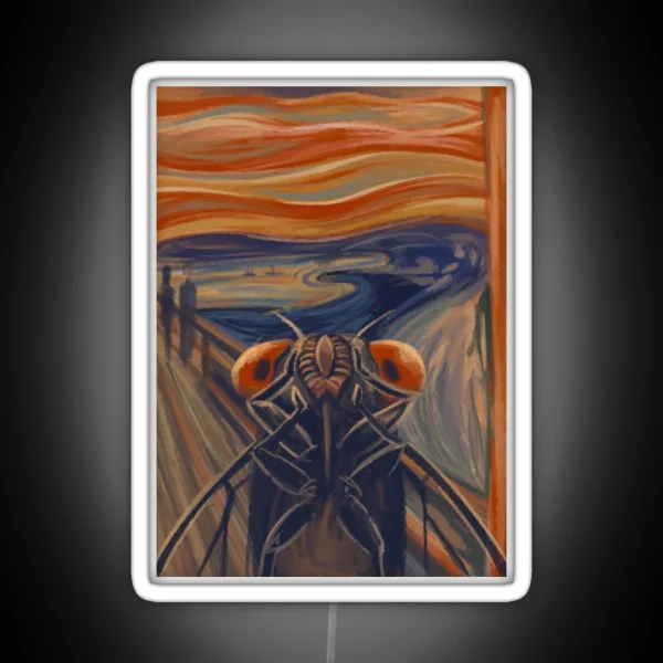 THE SCREAM RGB Neon Sign