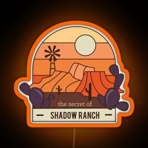 The Secret Of Shadow Ranch RGB Neon Sign