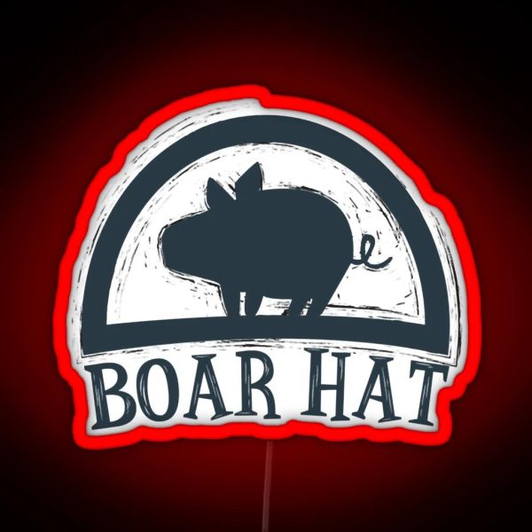 The Seven Deadly Sins Boar Hat Bar RGB Neon Sign