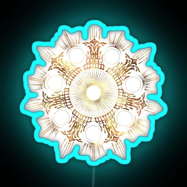 The Sigil Of Azem Gold RGB Neon Sign