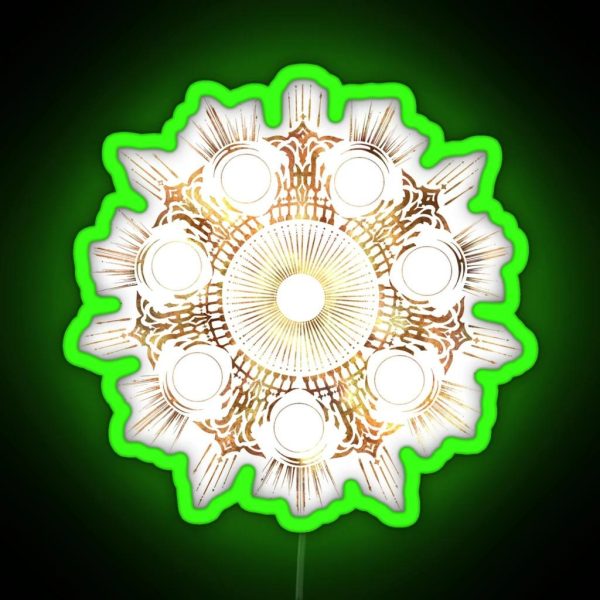 The Sigil Of Azem Gold RGB Neon Sign