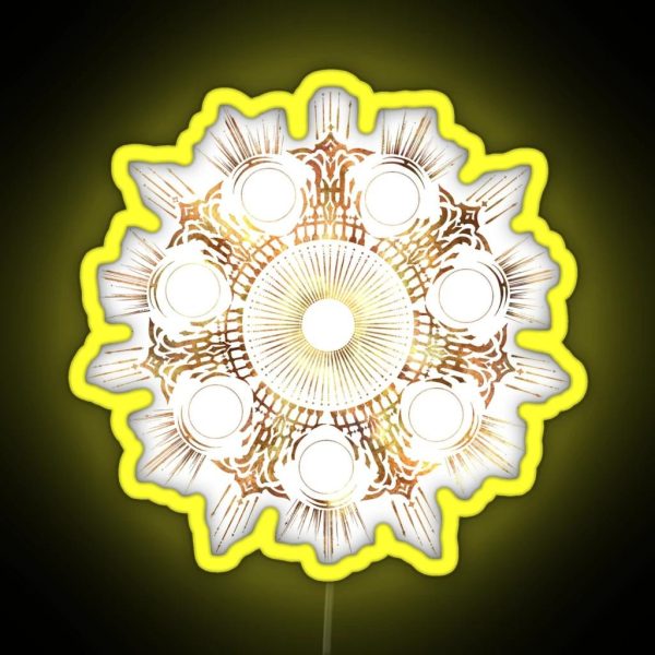 The Sigil Of Azem Gold RGB Neon Sign