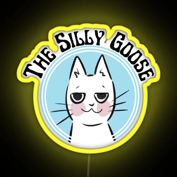 The Silly Goose RGB Neon Sign