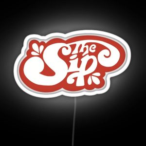 The Sip Retro Red RGB Neon Sign