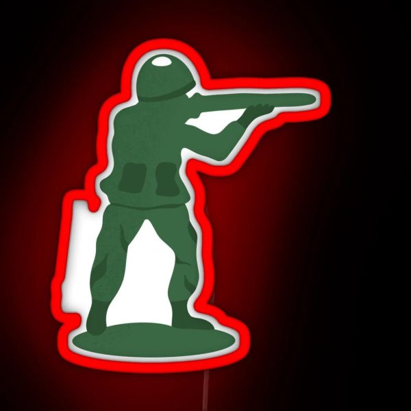 The Soldier RGB Neon Sign