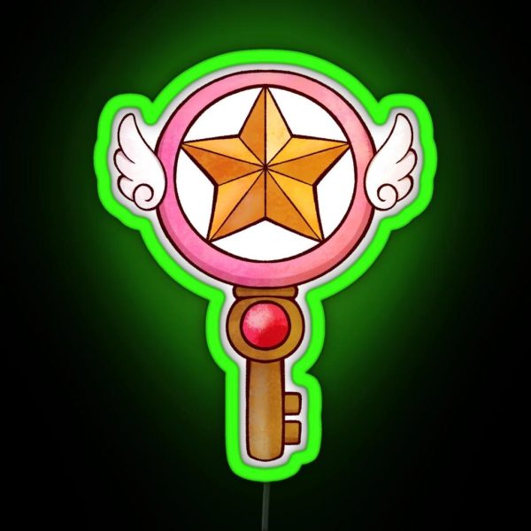 The Star Key RGB Neon Sign