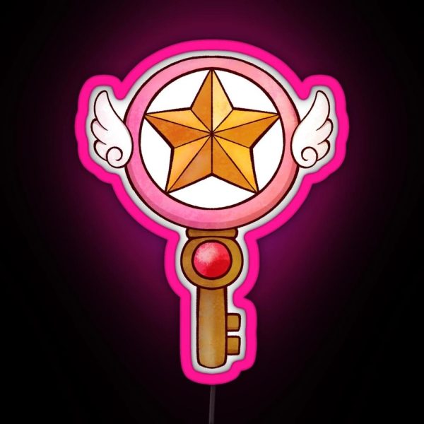 The Star Key RGB Neon Sign