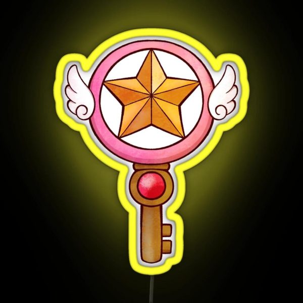 The Star Key RGB Neon Sign