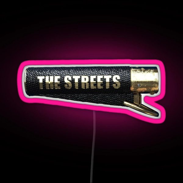 The Streets Lighter Logo RGB Neon Sign