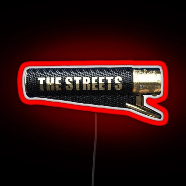 The Streets Lighter Logo RGB Neon Sign