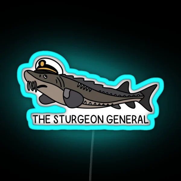 THE STURGEON GENERAL RGB Neon Sign