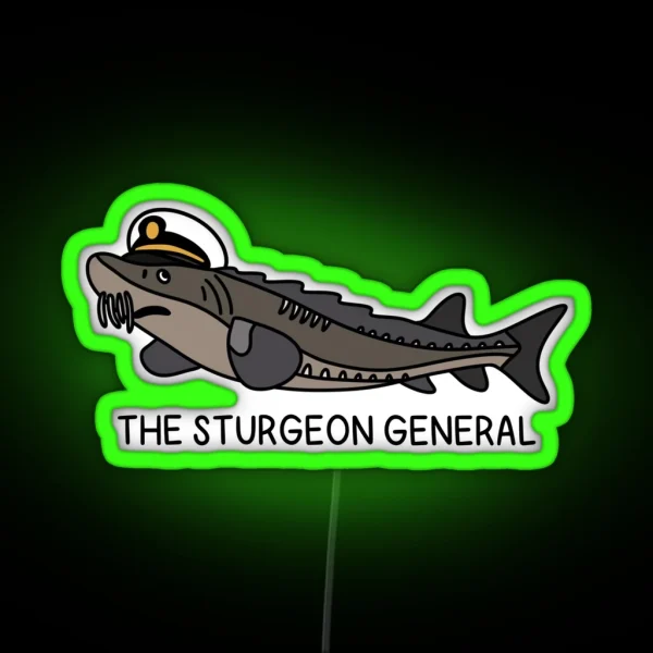 THE STURGEON GENERAL RGB Neon Sign