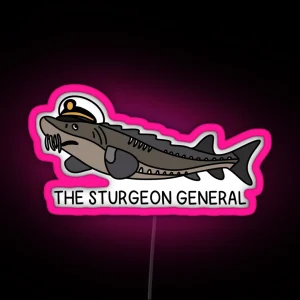 THE STURGEON GENERAL RGB Neon Sign