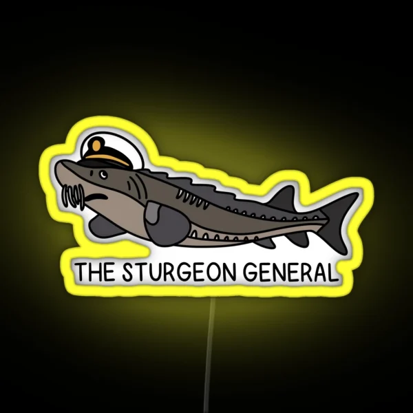 THE STURGEON GENERAL RGB Neon Sign