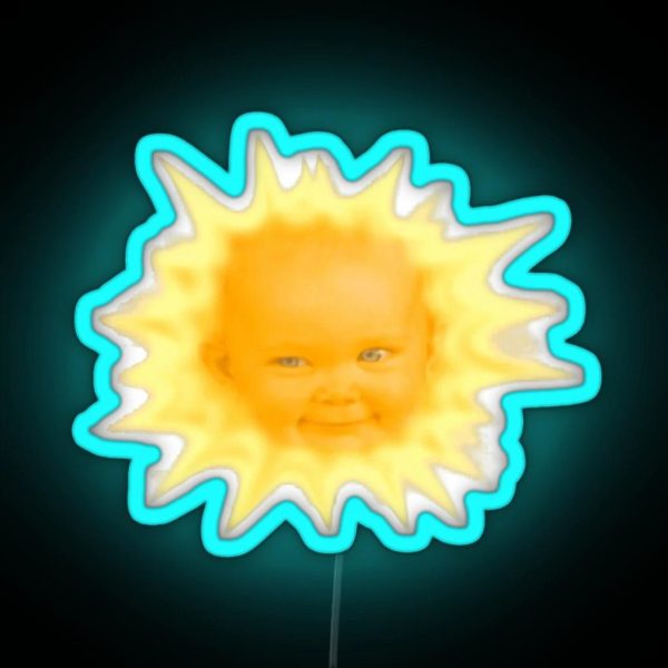 The Sun Baby RGB Neon Sign