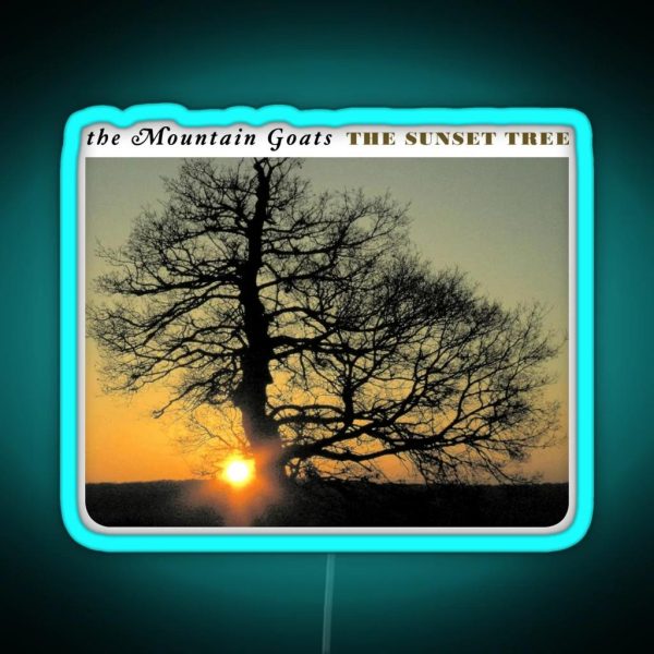 The Sunset Tree RGB Neon Sign