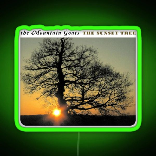 The Sunset Tree RGB Neon Sign