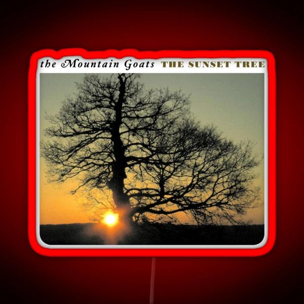 The Sunset Tree RGB Neon Sign