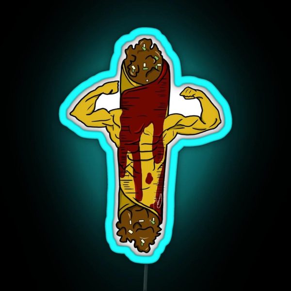The Swhole Enchilada RGB Neon Sign