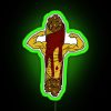 Colorful neon sign reading 'The Whole Enchilada'