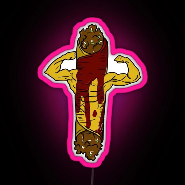 The Swhole Enchilada RGB Neon Sign