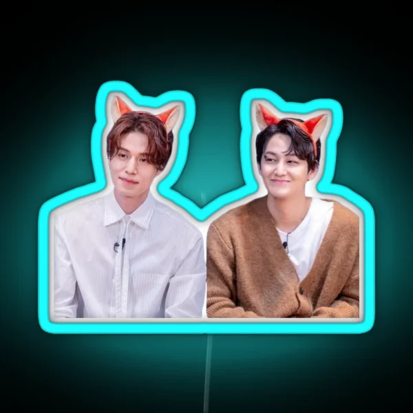 The Tale Of The Nine Tailed Kim Bum And Lee RGB Neon Sign