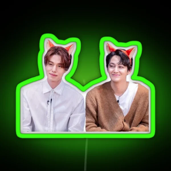 The Tale Of The Nine Tailed Kim Bum And Lee RGB Neon Sign