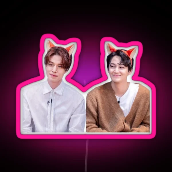 The Tale Of The Nine Tailed Kim Bum And Lee RGB Neon Sign