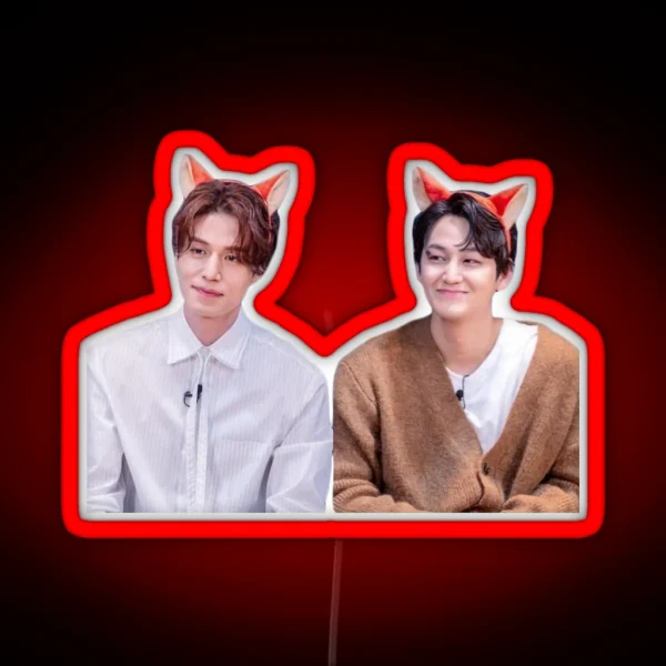The Tale Of The Nine Tailed Kim Bum And Lee RGB Neon Sign