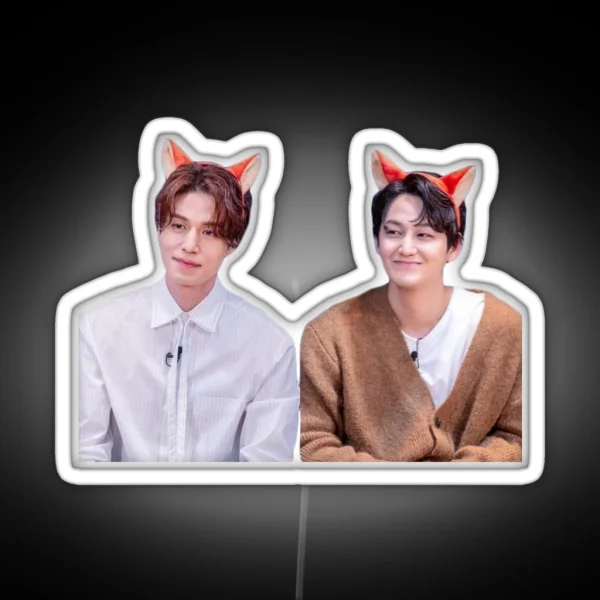 The Tale Of The Nine Tailed Kim Bum And Lee RGB Neon Sign