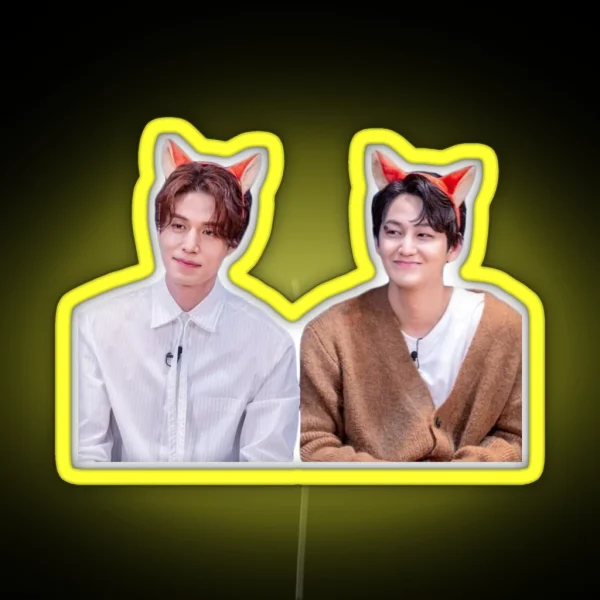 The Tale Of The Nine Tailed Kim Bum And Lee RGB Neon Sign