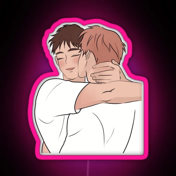 The Third Ending Manhwa Yaoi RGB Neon Sign