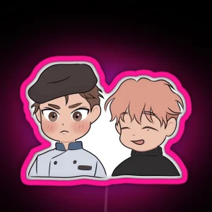 The Third Ending Manhwa Yaoi RGB Neon Sign