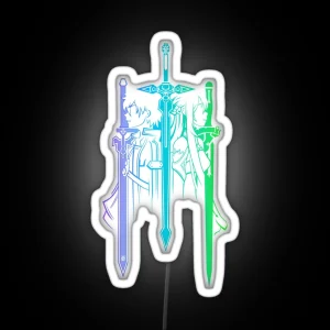 The Three Best Sword RGB Neon Sign