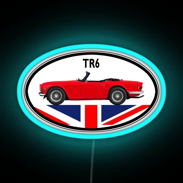 The TR6 RGB Neon Sign