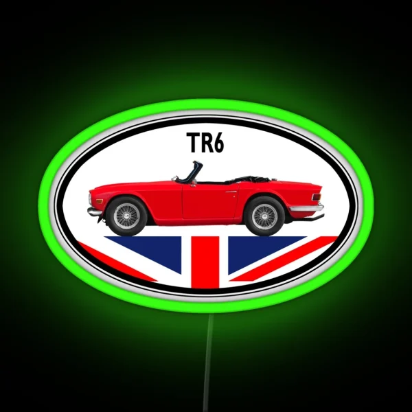 The TR6 RGB Neon Sign