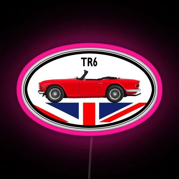 The TR6 RGB Neon Sign