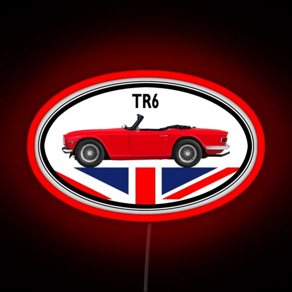 The TR6 RGB Neon Sign