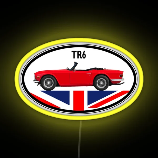 The TR6 RGB Neon Sign
