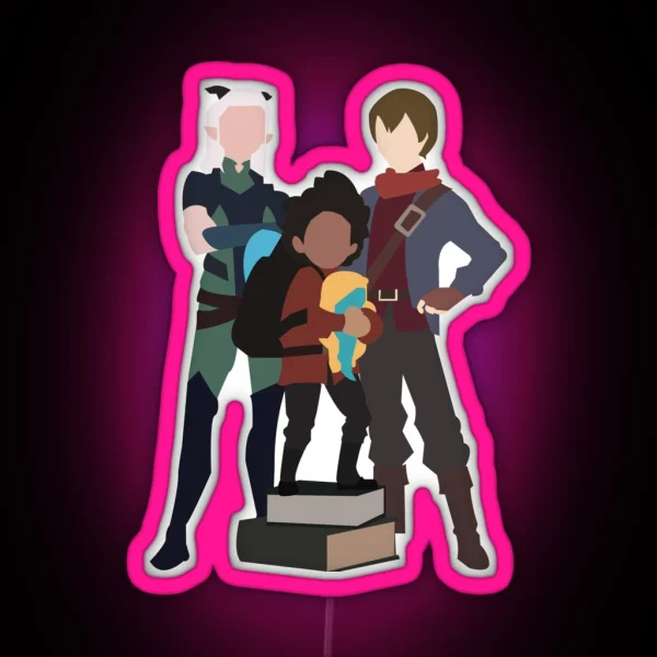 The Trio RGB Neon Sign