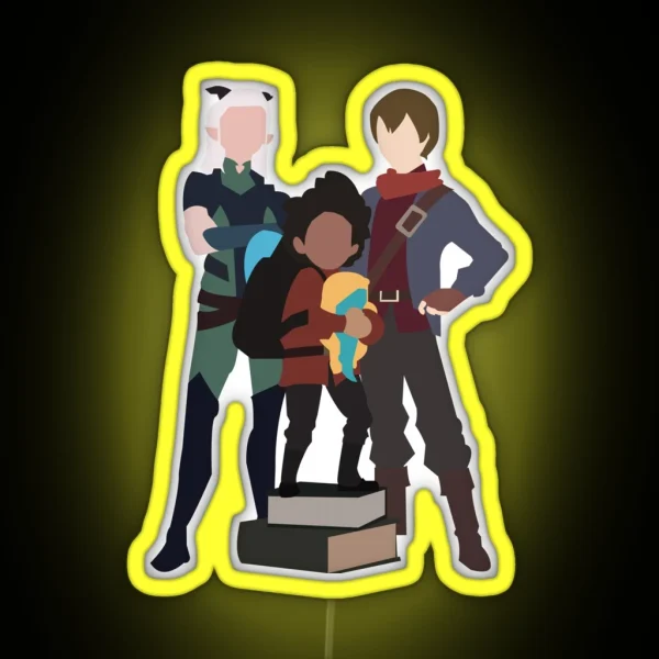 The Trio RGB Neon Sign
